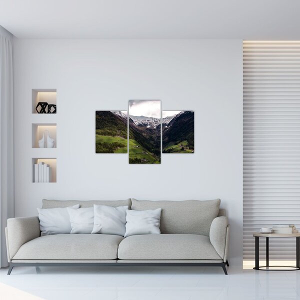 Slika - Dolina pod planinama (90x60 cm)
