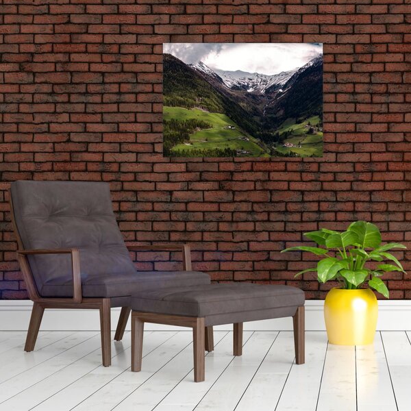 Slika - Dolina pod planinama (70x50 cm)