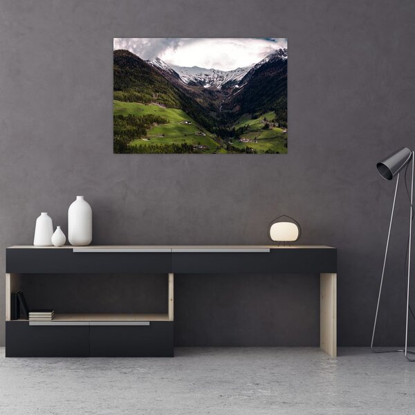 Slika - Dolina pod planinama (90x60 cm)