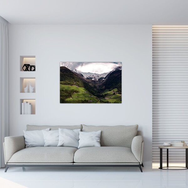 Slika - Dolina pod planinama (90x60 cm)