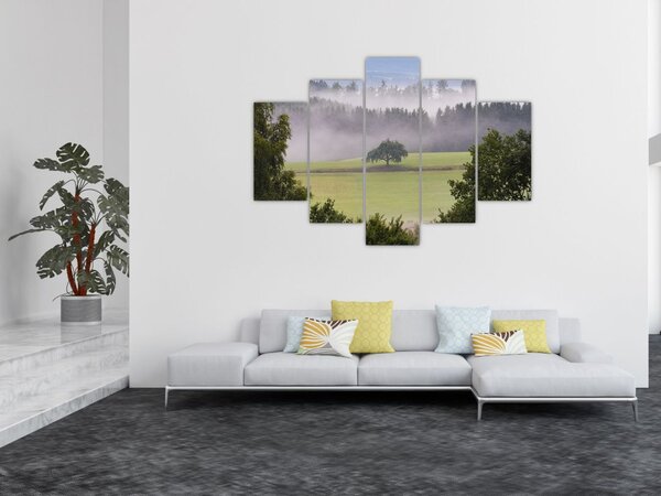 Slika livade sa stablom (150x105 cm)