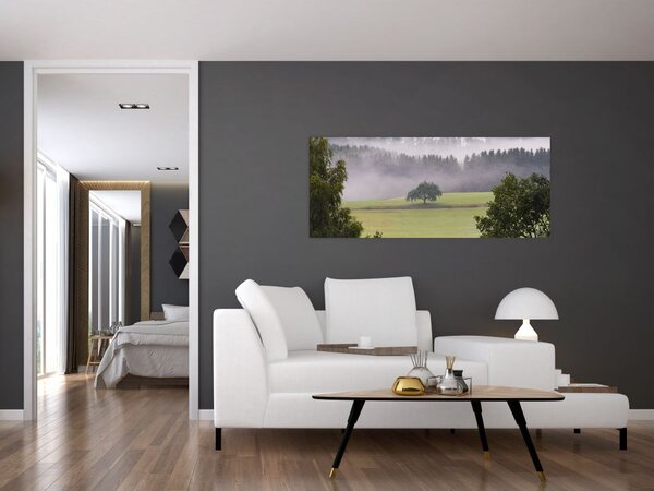 Slika livade sa stablom (120x50 cm)
