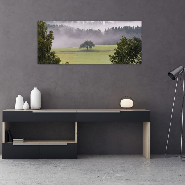 Slika livade sa stablom (120x50 cm)