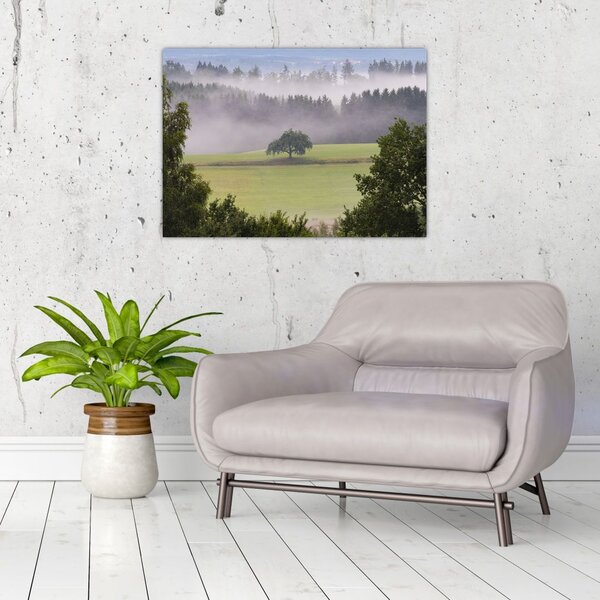 Slika livade sa stablom (70x50 cm)