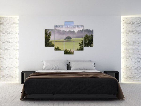 Slika livade sa stablom (150x105 cm)