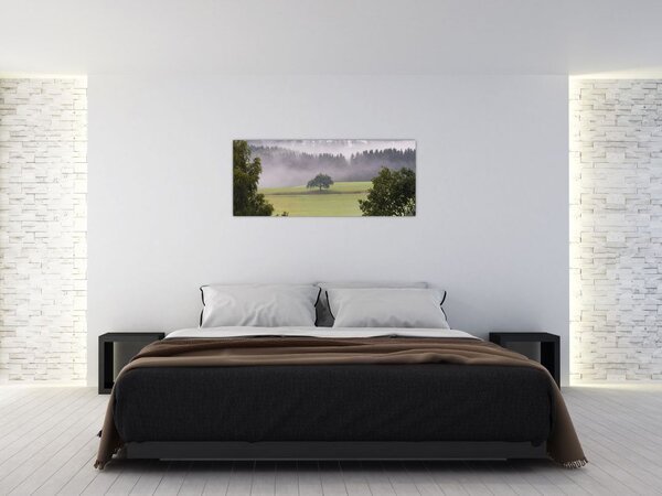 Slika livade sa stablom (120x50 cm)