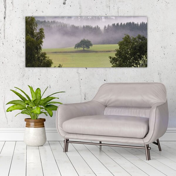 Slika livade sa stablom (120x50 cm)