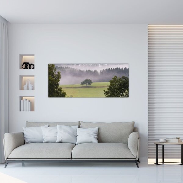 Slika livade sa stablom (120x50 cm)