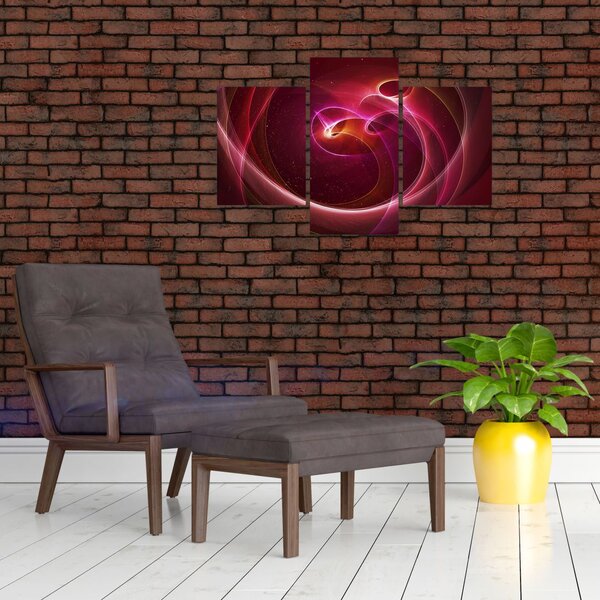 Slika - Svjetlosne crte (90x60 cm)