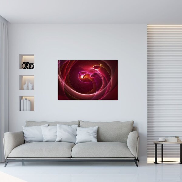 Slika - Svjetlosne crte (90x60 cm)