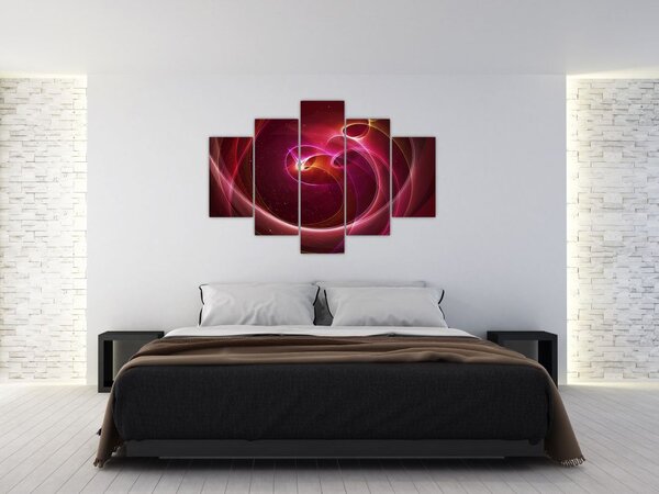 Slika - Svjetlosne crte (150x105 cm)