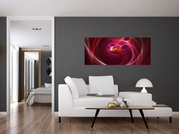 Slika - Svjetlosne crte (120x50 cm)