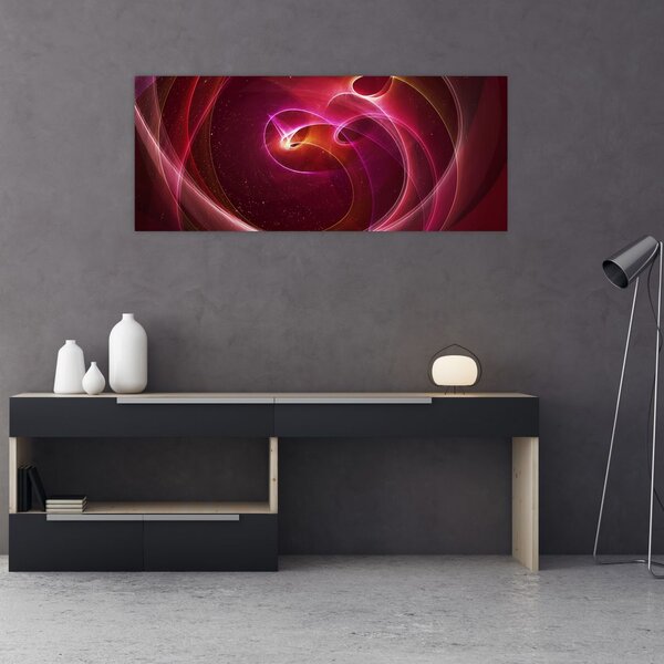 Slika - Svjetlosne crte (120x50 cm)