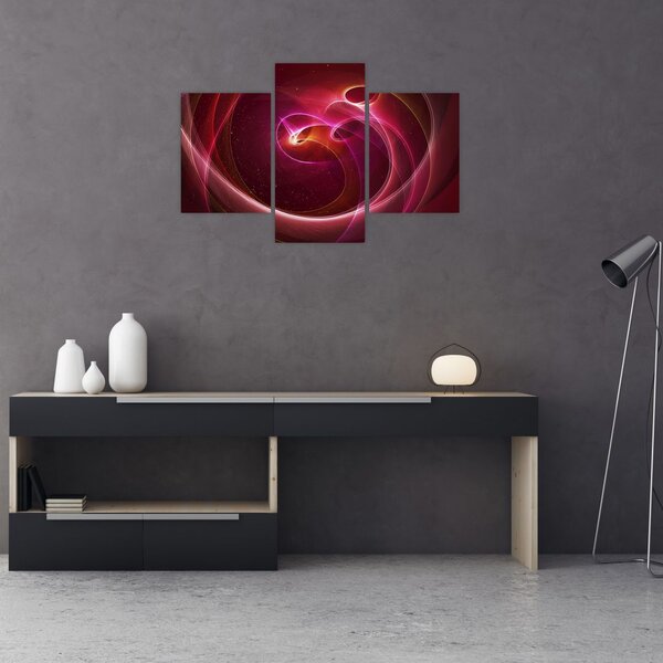 Slika - Svjetlosne crte (90x60 cm)