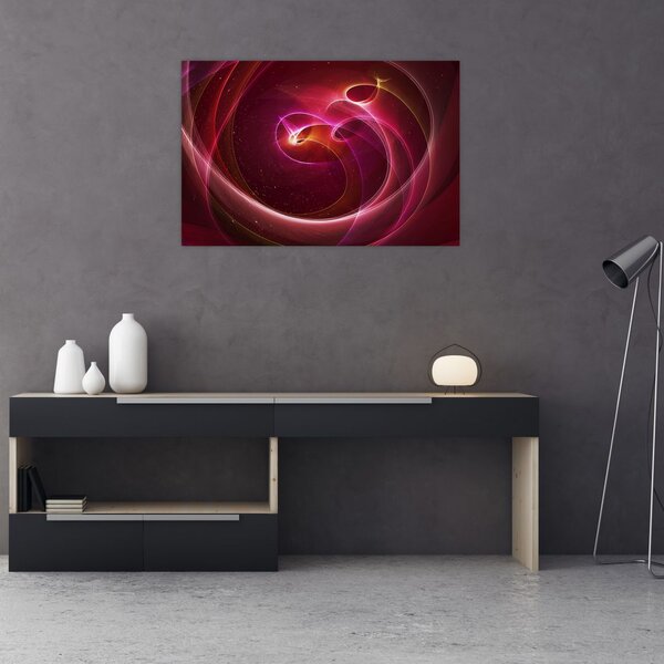 Slika - Svjetlosne crte (90x60 cm)