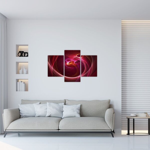 Slika - Svjetlosne crte (90x60 cm)