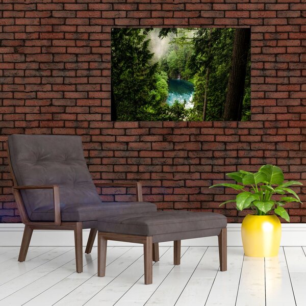 Slika - Pogled između stabala (90x60 cm)