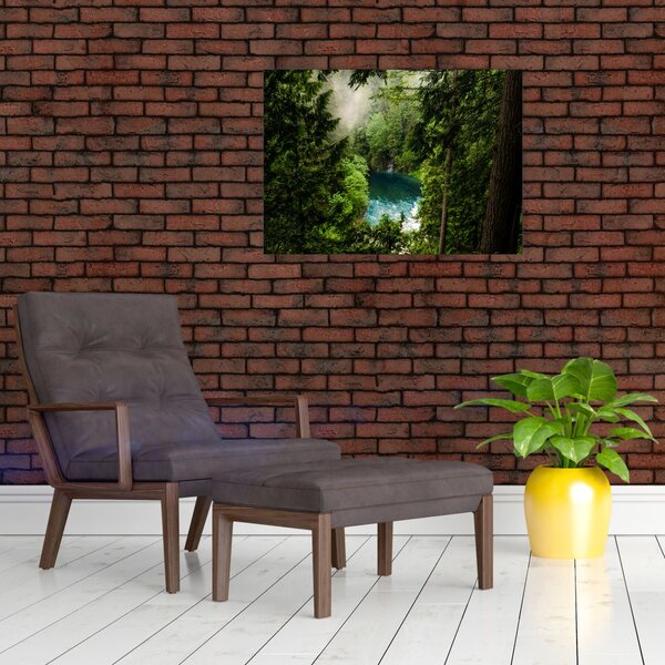 Slika - Pogled između stabala (70x50 cm)