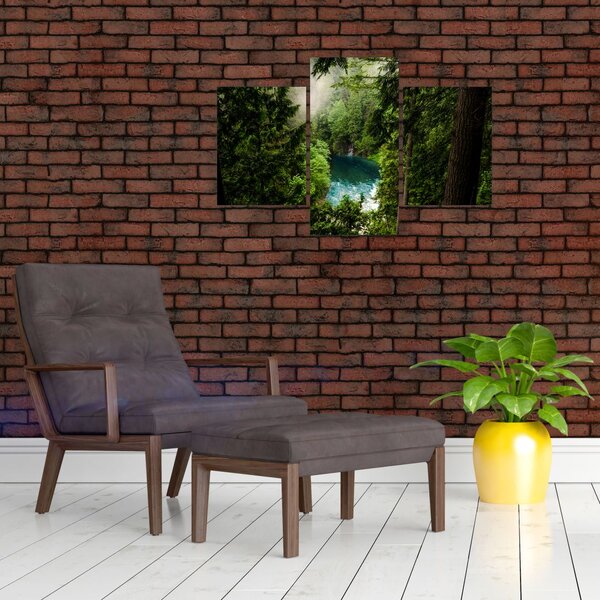 Slika - Pogled između stabala (90x60 cm)