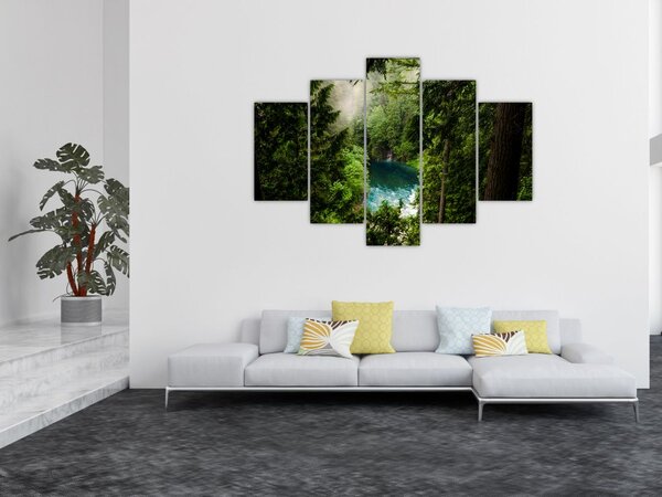 Slika - Pogled između stabala (150x105 cm)