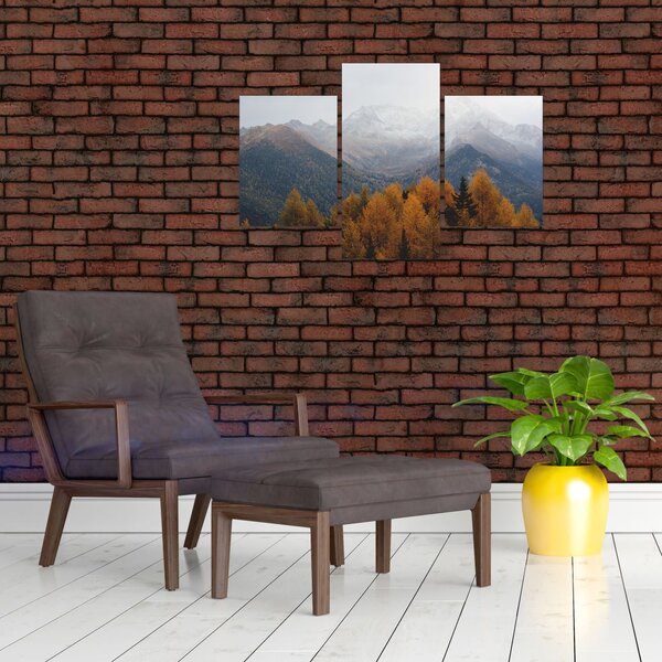Slika - Pogled na planinske grebene (90x60 cm)