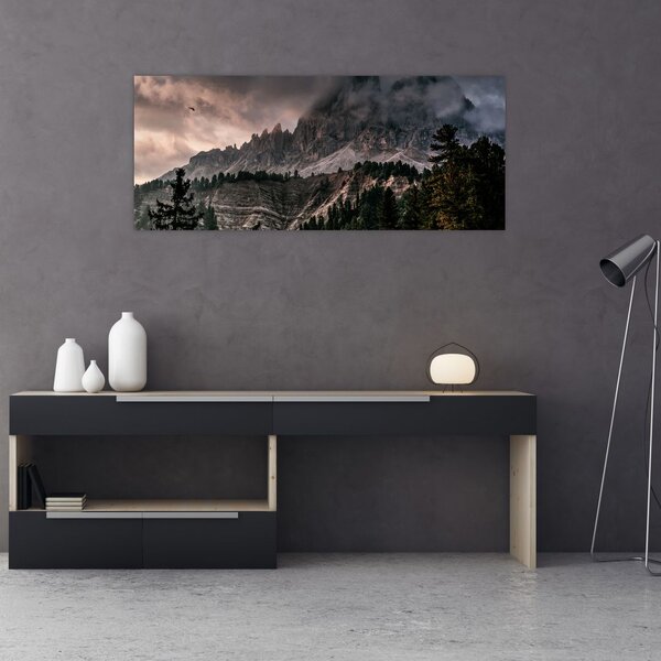 Slika stjenovitih planina (120x50 cm)