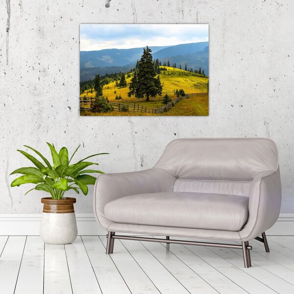 Slika - Planinska livada (70x50 cm)