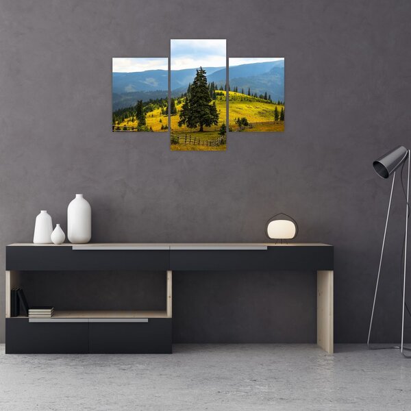 Slika - Planinska livada (90x60 cm)