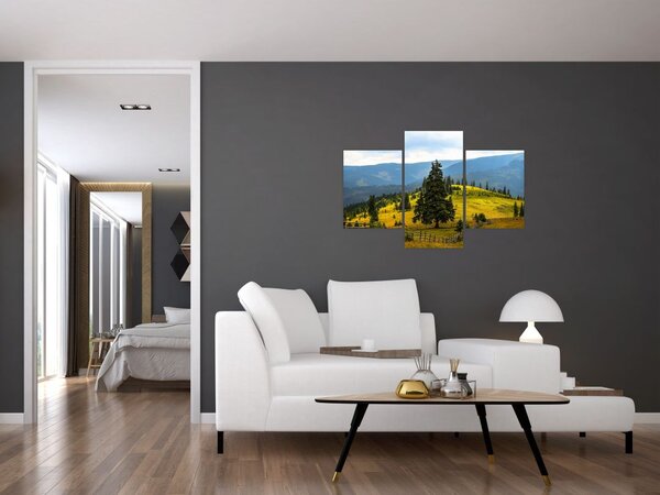 Slika - Planinska livada (90x60 cm)