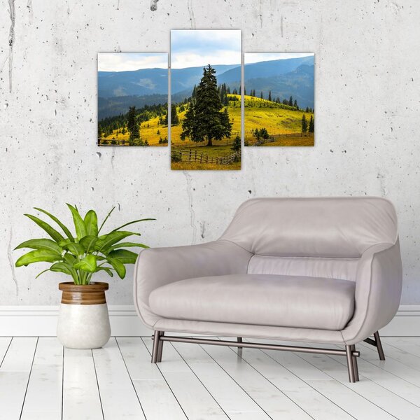 Slika - Planinska livada (90x60 cm)