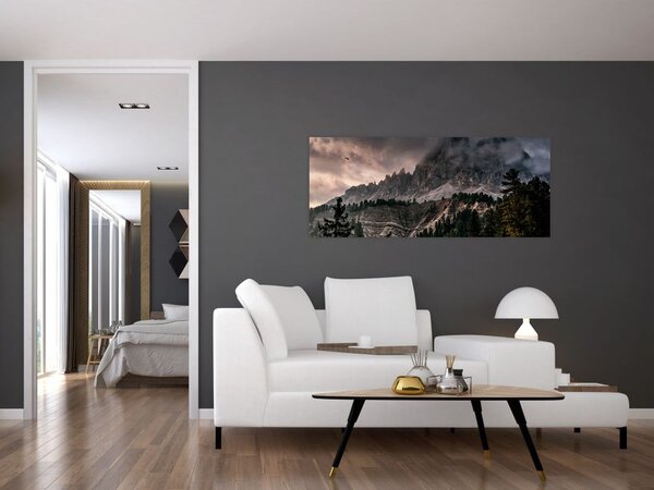 Slika stjenovitih planina (120x50 cm)