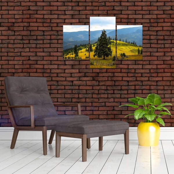 Slika - Planinska livada (90x60 cm)