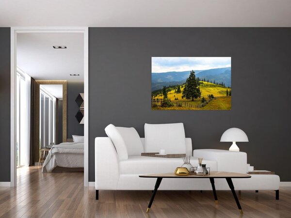 Slika - Planinska livada (90x60 cm)