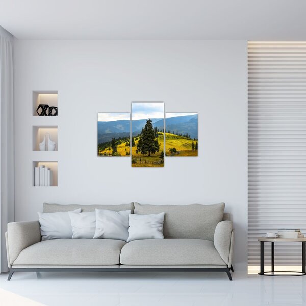 Slika - Planinska livada (90x60 cm)