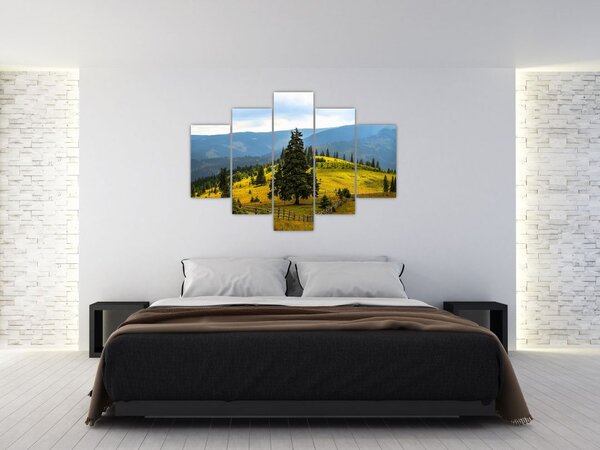Slika - Planinska livada (150x105 cm)