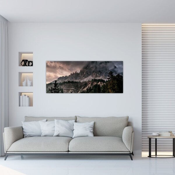 Slika stjenovitih planina (120x50 cm)