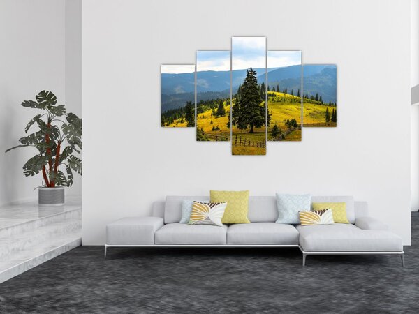 Slika - Planinska livada (150x105 cm)
