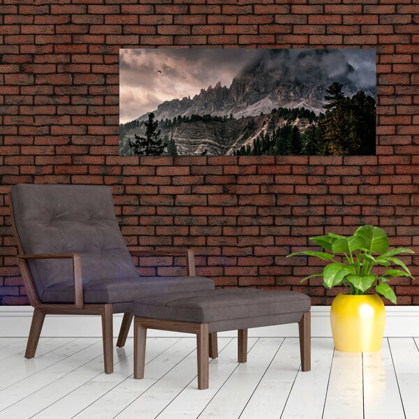 Slika stjenovitih planina (120x50 cm)