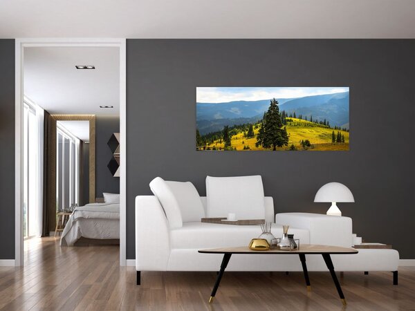 Slika - Planinska livada (120x50 cm)