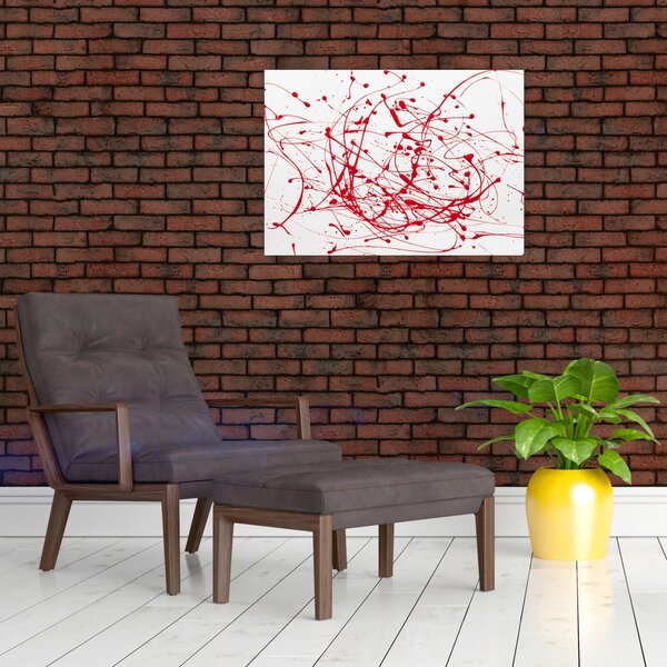 Slika tehnikom drippinga (70x50 cm)
