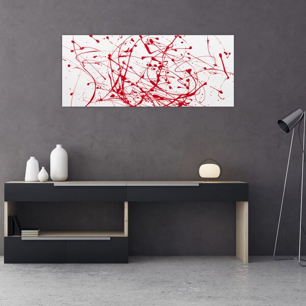 Slika tehnikom drippinga (120x50 cm)