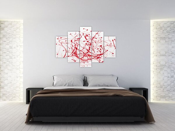 Slika tehnikom drippinga (150x105 cm)