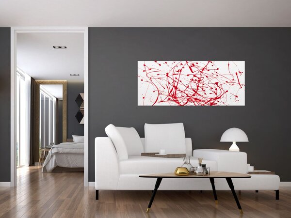 Slika tehnikom drippinga (120x50 cm)