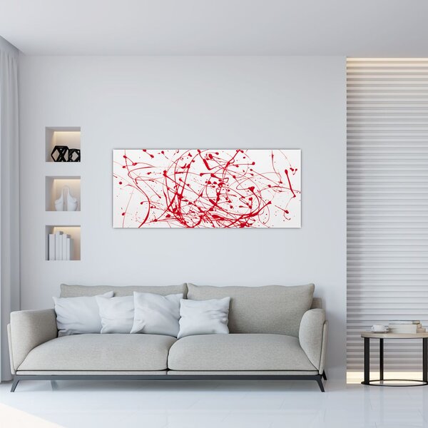 Slika tehnikom drippinga (120x50 cm)