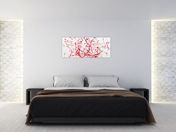 Slika tehnikom drippinga (120x50 cm)