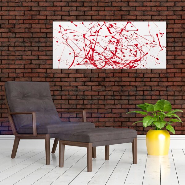 Slika tehnikom drippinga (120x50 cm)