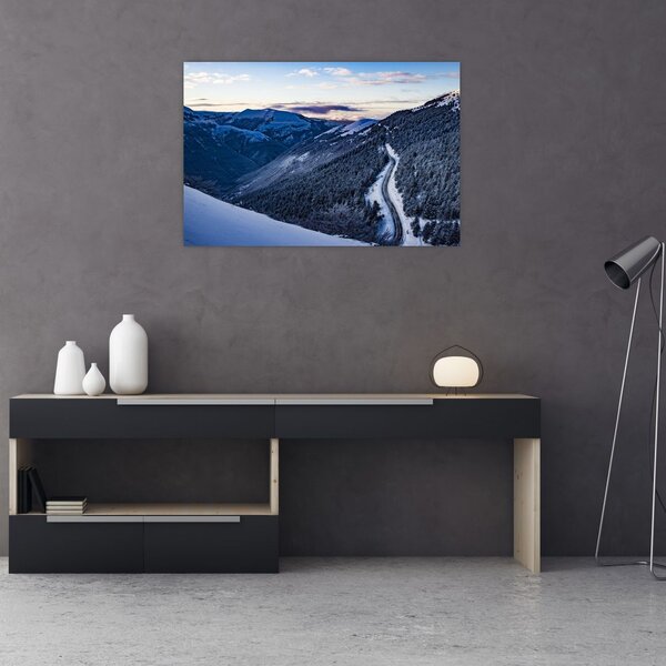 Slika snježne padine (90x60 cm)