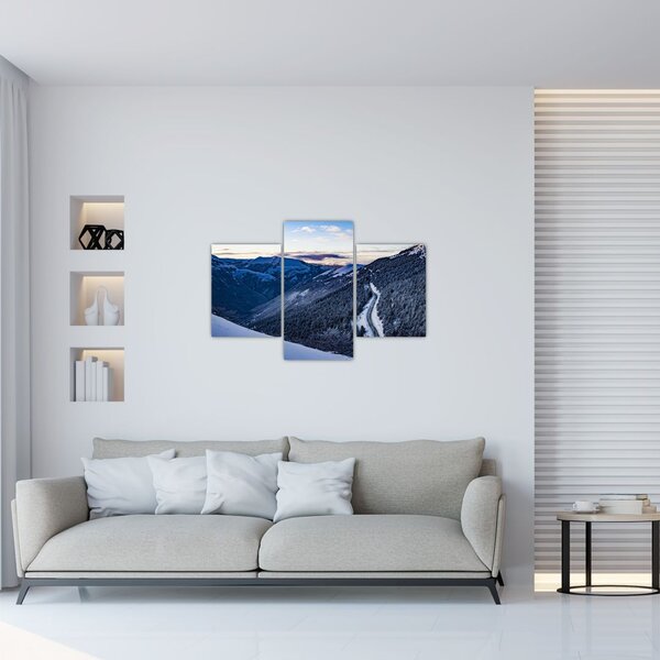Slika snježne padine (90x60 cm)