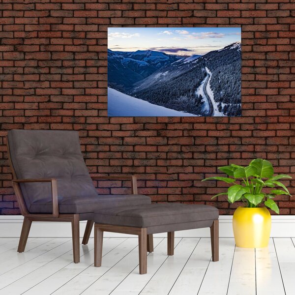 Slika snježne padine (90x60 cm)