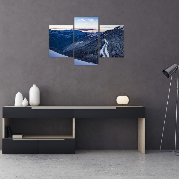Slika snježne padine (90x60 cm)